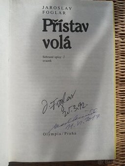 Jaroslav Foglar, Marko Čermák, Přístav volá. Podpisy
