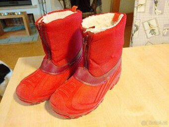 Dívčí zimní boty, sněhule