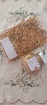 Sušená zelenina a pečený čaj