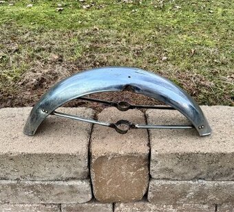 Jawa 350 634 638 - přední blatník chrom