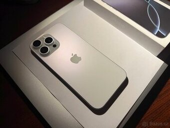 Apple iPhone 16 Pro Max, 256GB, bílý titan