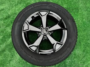 Originál alu kola Audi Q3 5x112 R17 zima zánovní