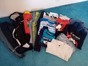 Set klučičího oblečení 24 ks (vel. 110-134, 4-6 let)