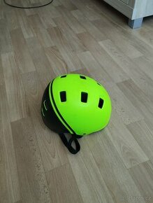 BTWIN DĚTSKÁ HELMA TEEN 520 FLUO - 55-59cm