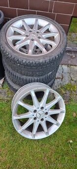 Originál ALU kola Mercedes Benz 215/45/17 + zimní pneu