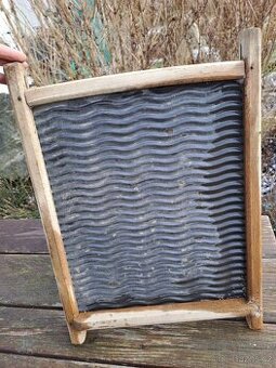 Stará valcha-dřevo/plech, původní stav