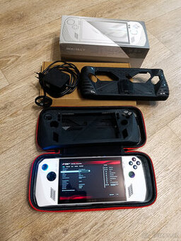 Asus Rog Ally Z1 Extreme, 1TB,74Wh, Pouzdro