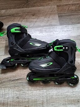 Kolečkové brusle dětské stavitelné