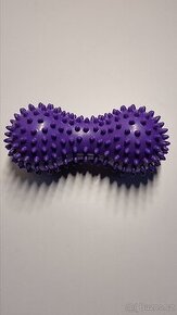 Dvojitý masážní míček ježek