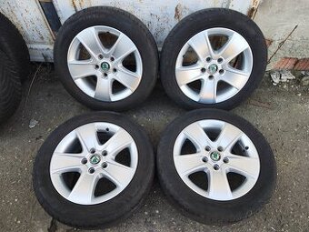 16"letní alu sada Crateris 5x112 origo Octavia 2 Golf 6 5