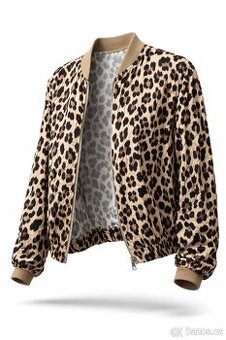 Dámská blůzka s leopardím vzorem – vel. XL