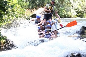 Pobyt u moře s raftingem na řece Cetině