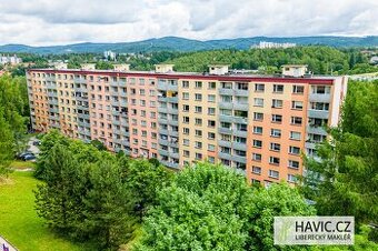 Pronájem bytu 1+1, 37,47 m2, Liberec VI-Rochlice