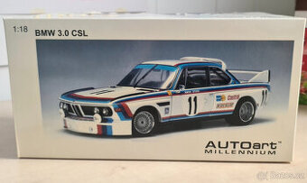 bmw e9 1:18 autoart prazdna krabica