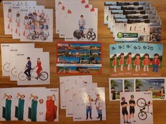 Malá sbírka 30 pohledů, pohlednic, krásné pohledy pohlednice