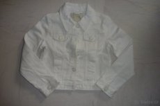 Světlá  džínová bunda, 134