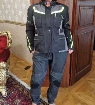 Moto jeans - dámské, černé