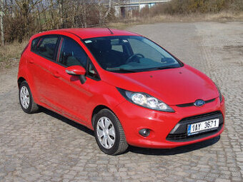 Ford Fieasta 1.25 benzin, 5dv. ČR 2010, 1.majitel.
