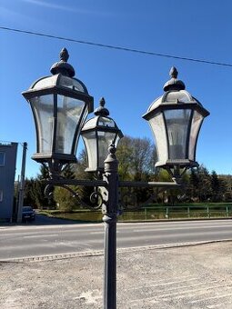 Venkovní lampa 3xE27