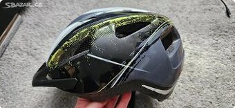 Dětská helma na kolo, přilba se světýlkem, 49-54cm