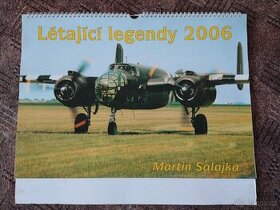 Sběratelský kalendář Létající legendy 2006