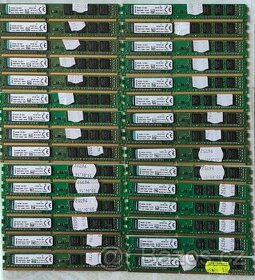30x 4GB DDR3-1600 CL11 1,5V nízkoprofilové Kingston