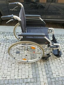invalidní vozík B+B, 4 brzdy, sundvací kola