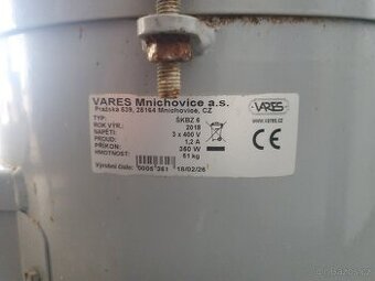 Škrabka na brambory ŠKBZ 6 včetně lapače šlupek