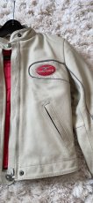 Dámská kožená bunda. moto guzzi. velikost S - 1