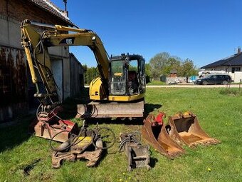 Prodám Cat 308C + přídavné nářadí CW 10