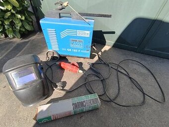 Svářečka, kukla a elektrody