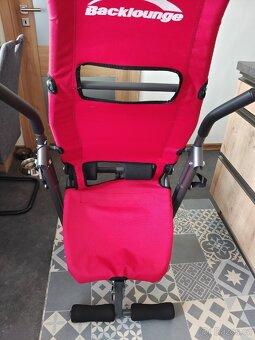 Posilovací stroj na záda Backlounge