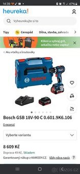 Bosch Aku vrtačka