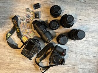 Nikon D800 + objektivy a vybavení