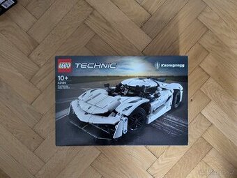 LEGO Technic 42184 Bílé hyperauto Koenigsegg Jesko