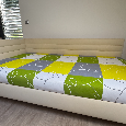 Postel 200x110cm vysoká 55cm s úložným prostorem