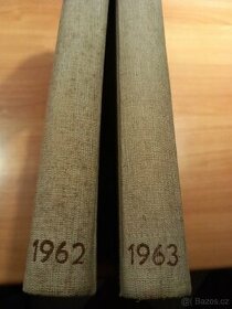 Svázané časopisy Kino1962 a 63 cena za oba..