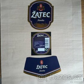 pivní etikety Žatec - 1