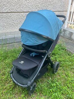 Kočárek Petite&Mars Street+ RWS Black Ocean Blue Complete