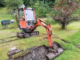 Prodám minibagr Kubota KX41-3v.