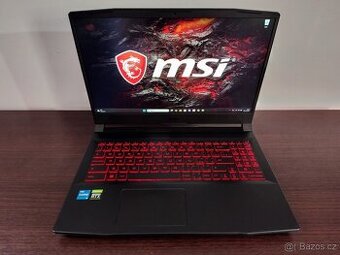 Msi Katana 15,RTX 3060,intel-6 core,Top stav.