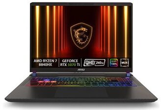 MSI Vector A16 HX A8WHG-016XCZ, nový,nerozbalený,záruka 2 r.