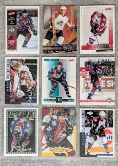 sbírka hokejových karet NHL