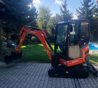 Minibagr Kubota Kx 019-4  pouze 880MTH r.v. 2023 v záruce