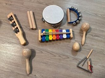 Dětské hudební nástroje // Sada dětských hudebních nástrojů