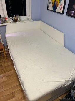 Úložná postel se zástěnou Junior 120x200cm