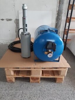Prodám čerpadlo a tlakovou nádobu