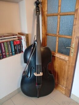 Kontrabas Palatino VB-015 3/4 BK + smyčec Saldo (set nebo zv