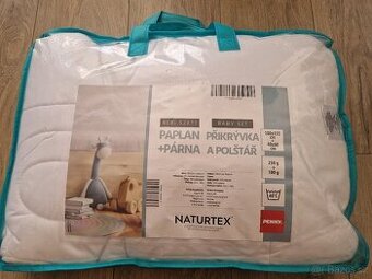 Nová dětská sada - polštář a přikrývka Naturtex