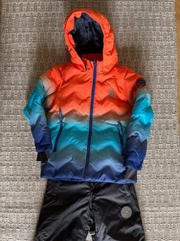 Zimní bunda LEGO wear, oteplováky, vel. 116/122